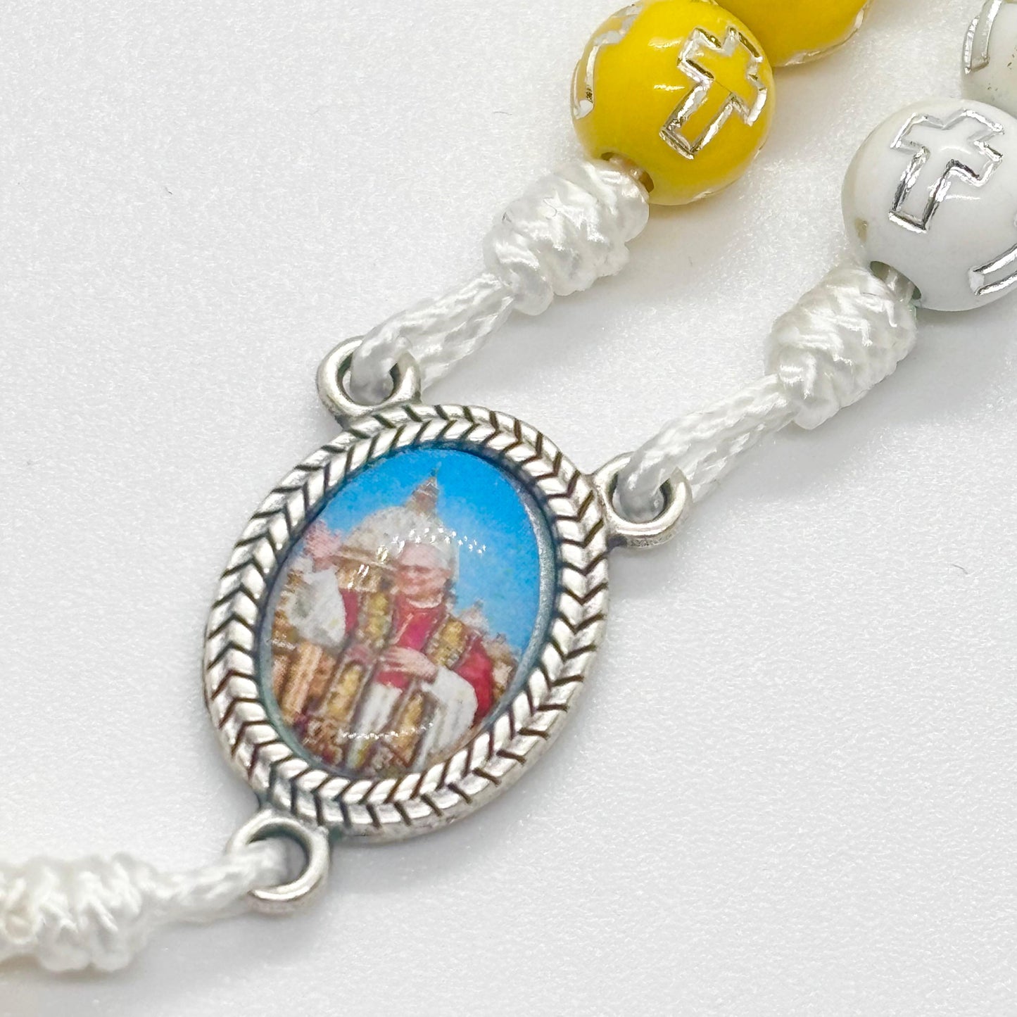 Rosario in corda Papa Leone XIV