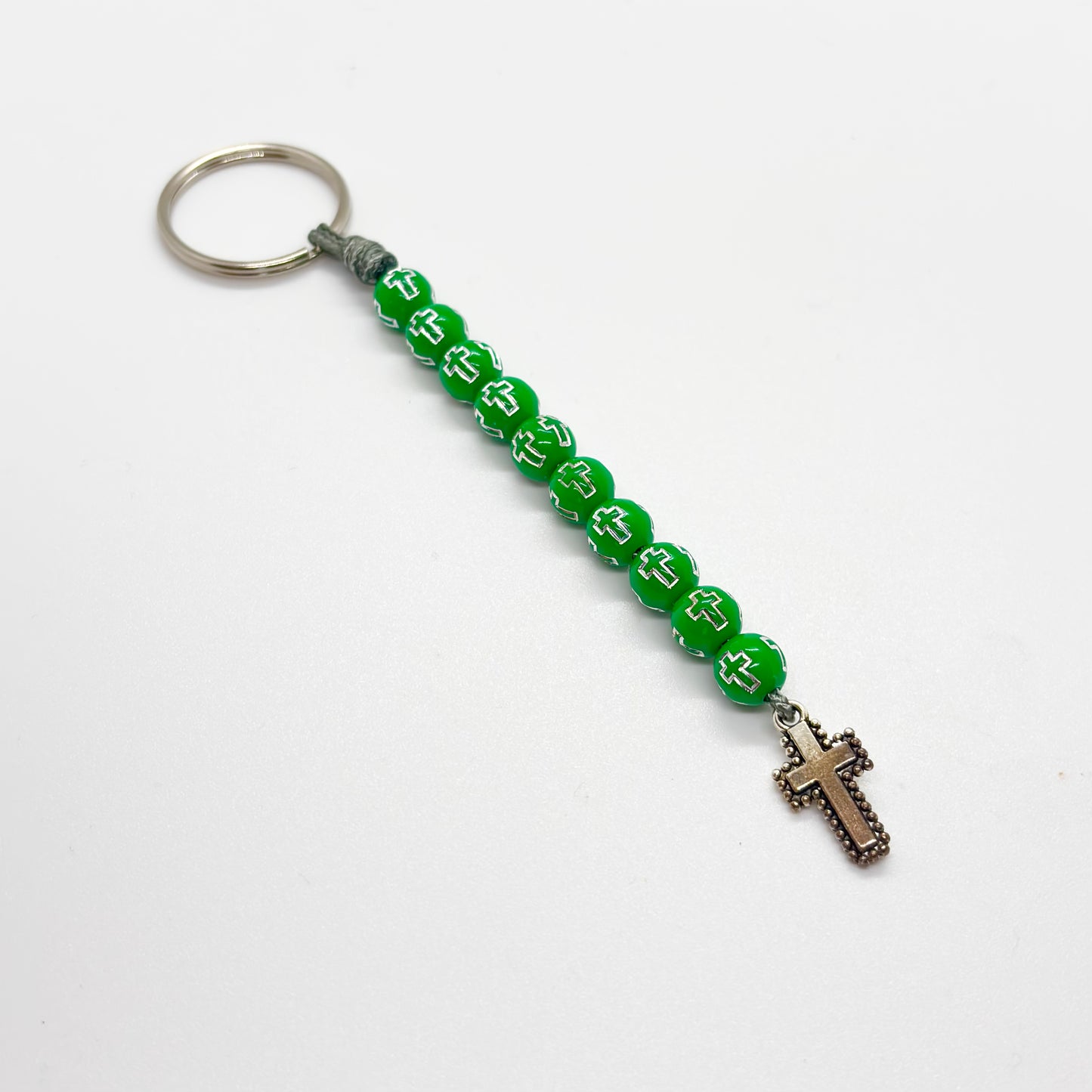 Portachiavi - Decina con incisione (colori vari)