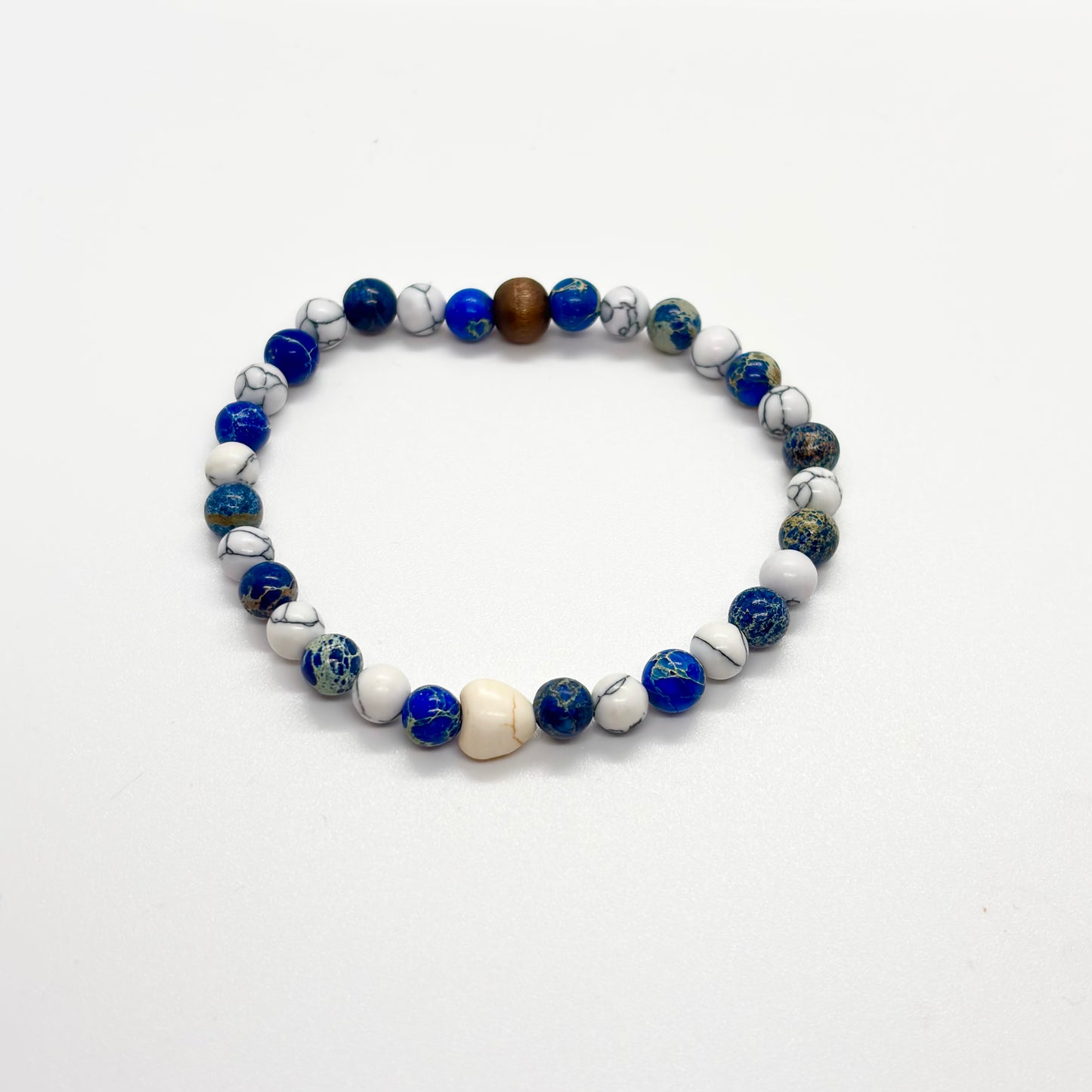 Bracciale in pietra - cuore