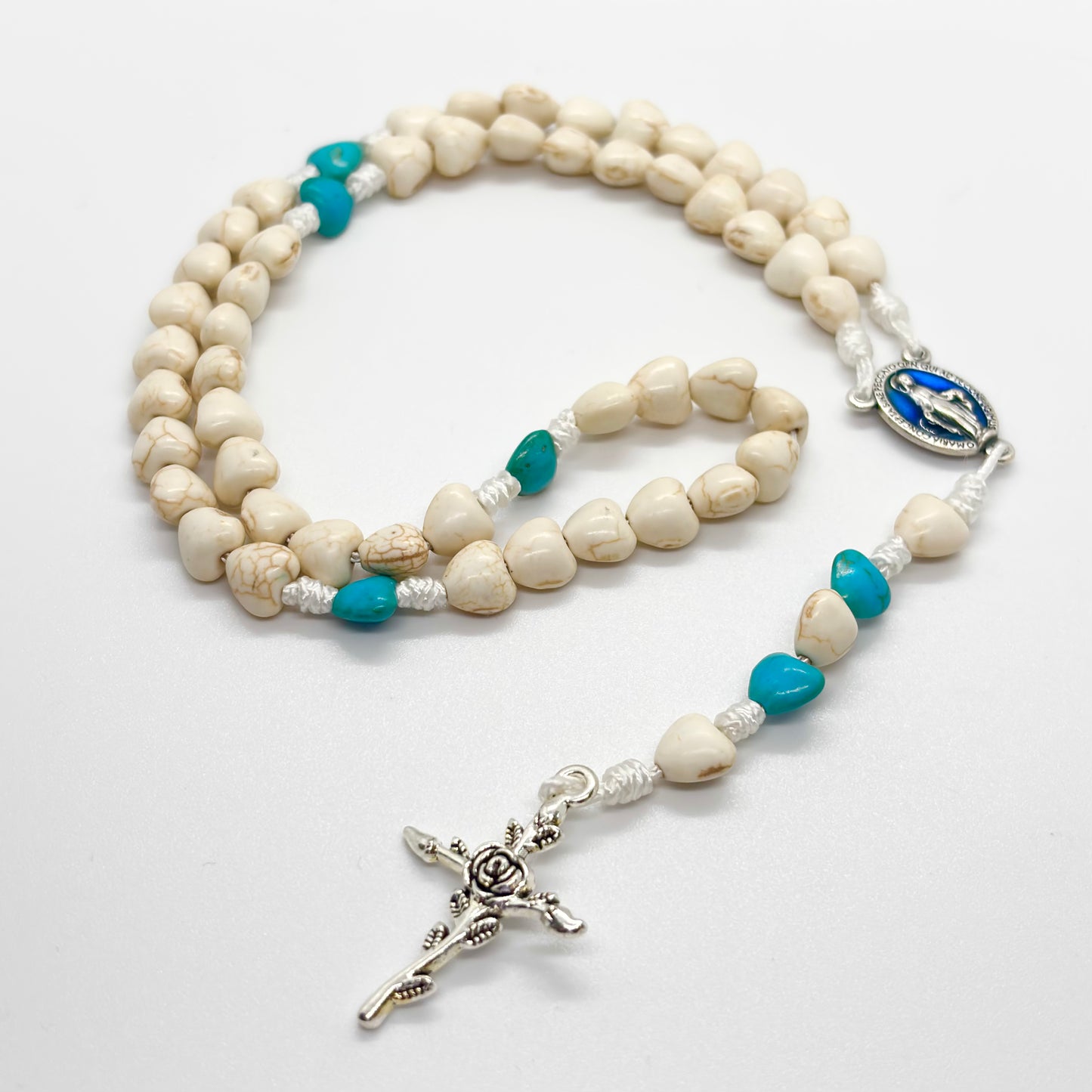 Rosario in corda e pietra