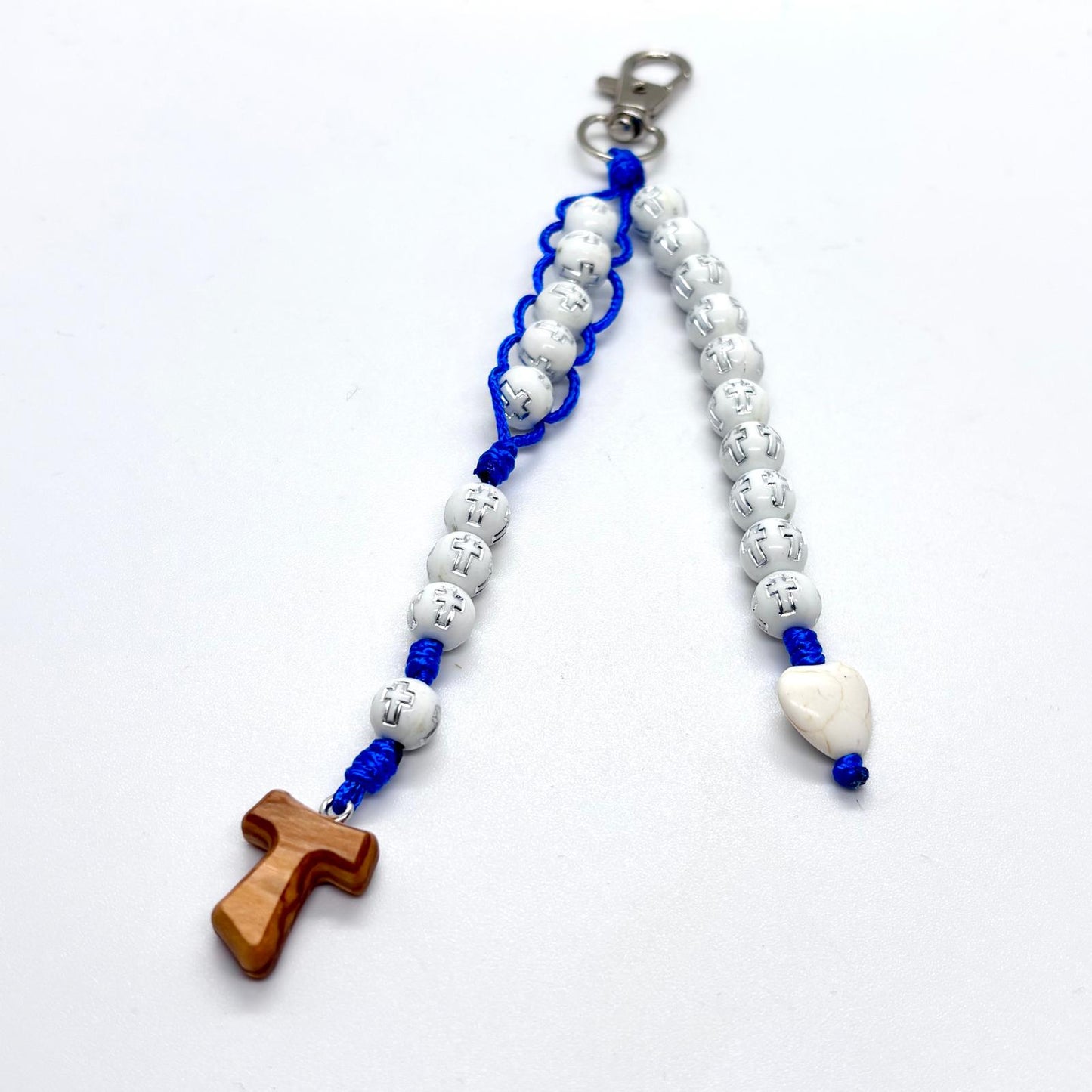 Rosario Charm - Acrilico Bianco