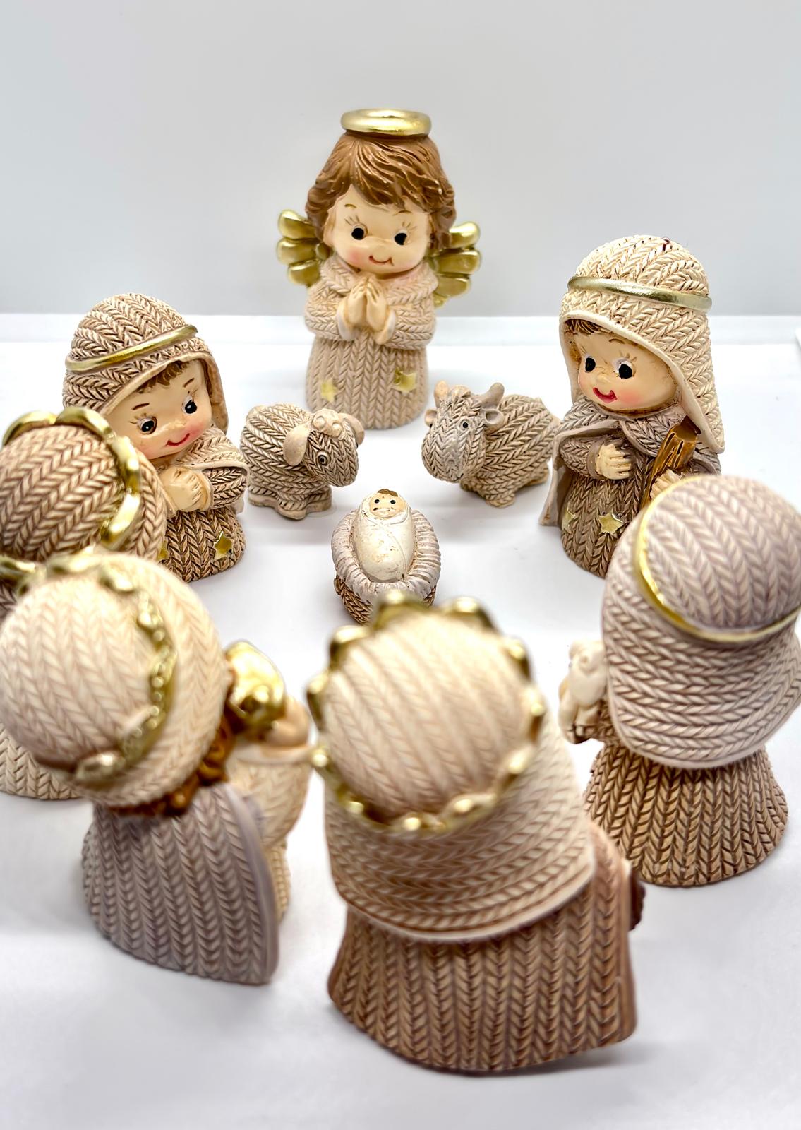 Presepe - set 10 pezzi