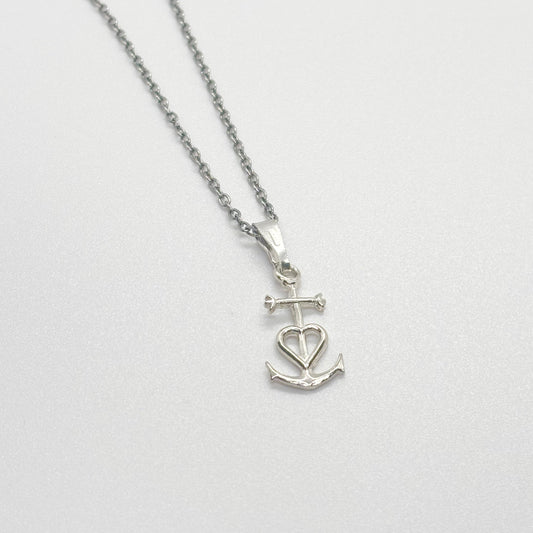 Catenina in acciaio - fede speranza carità