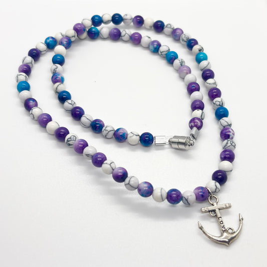 Collana donna con ancora