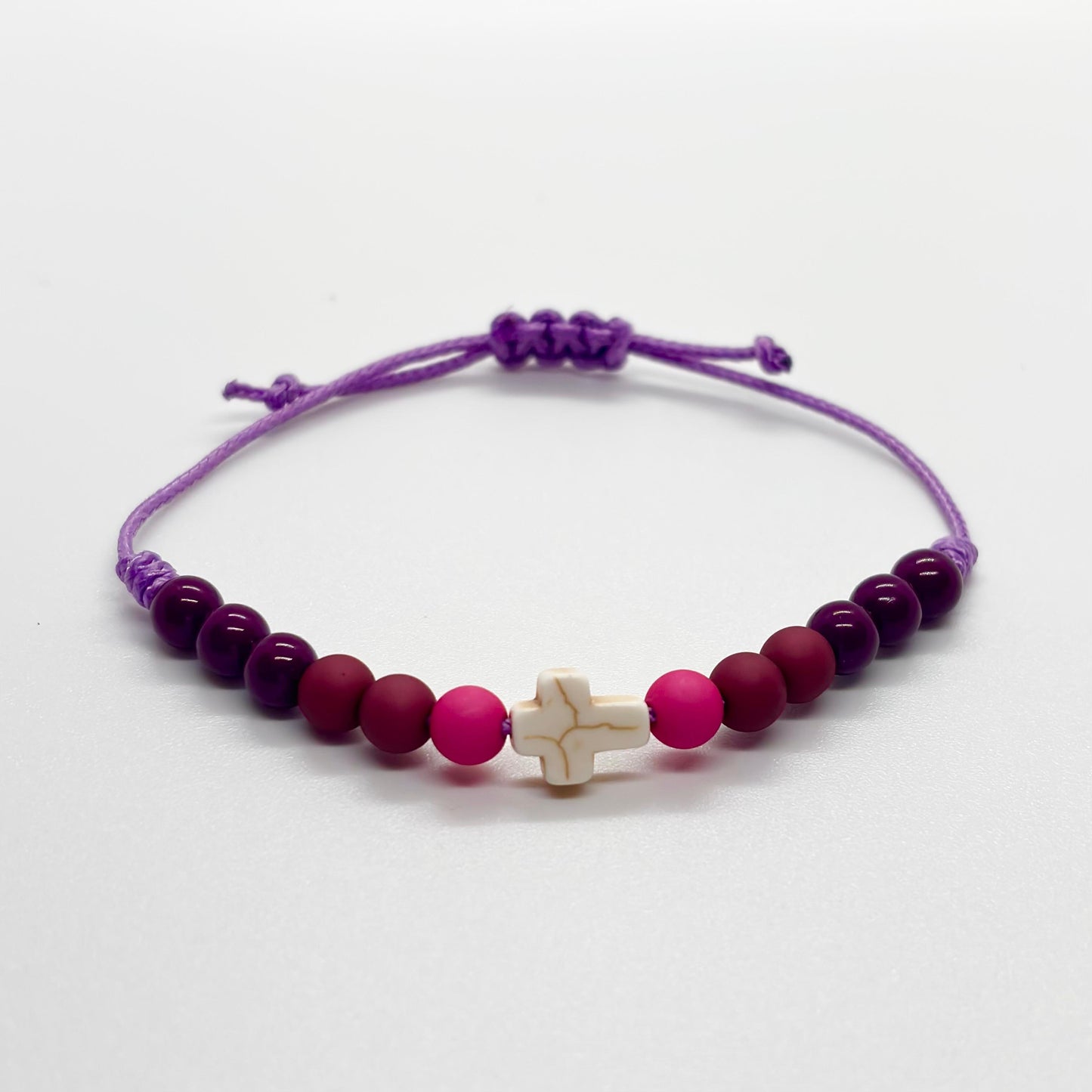 Bracciale in corda con inserto