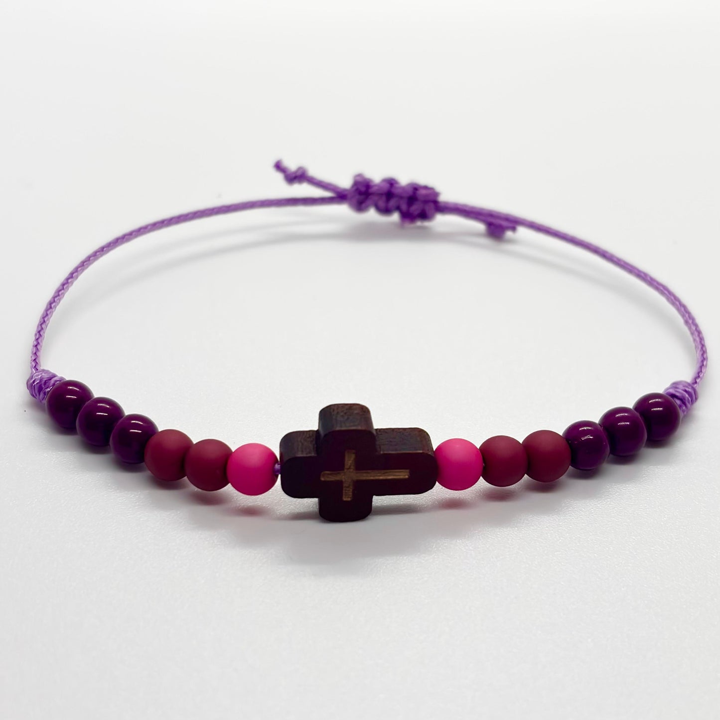 Bracciale in corda con inserto