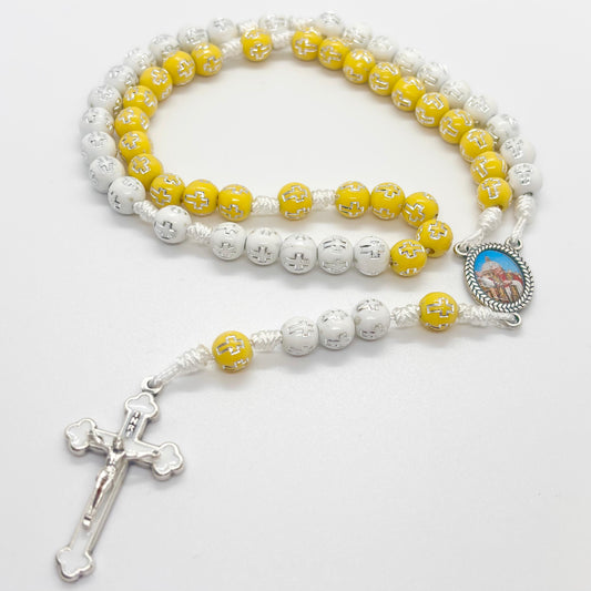 Rosario in corda Papa Leone XIV