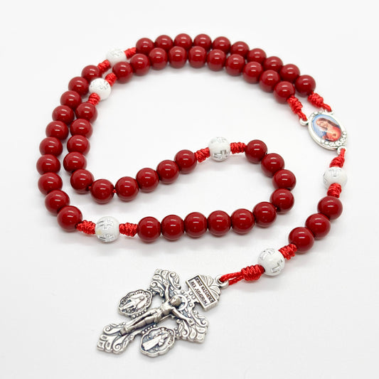 Rosario in corda - Sacro Cuore Gesù