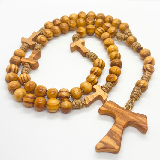 Rosario in legno