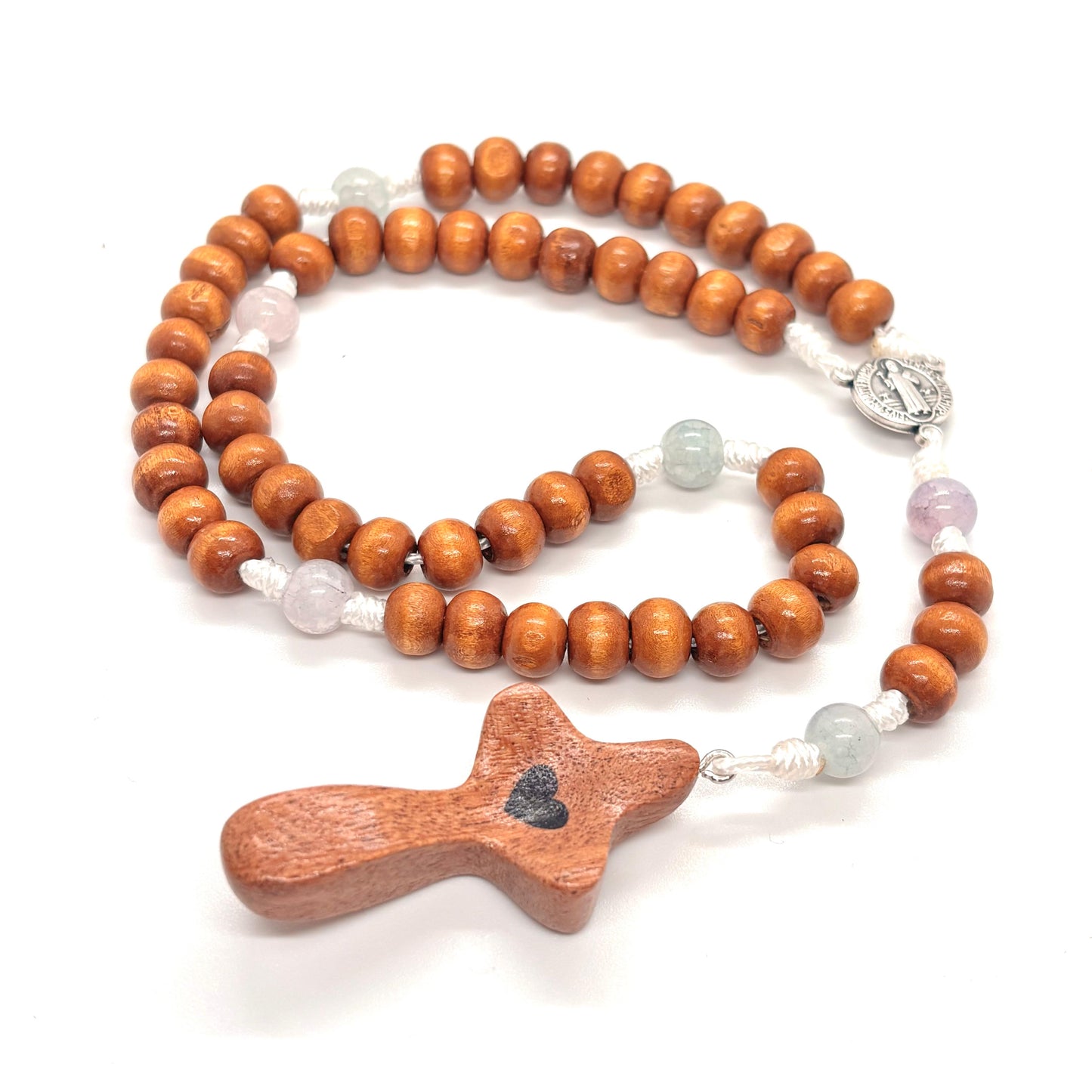 Rosario San Benedetto in Legno chiaro