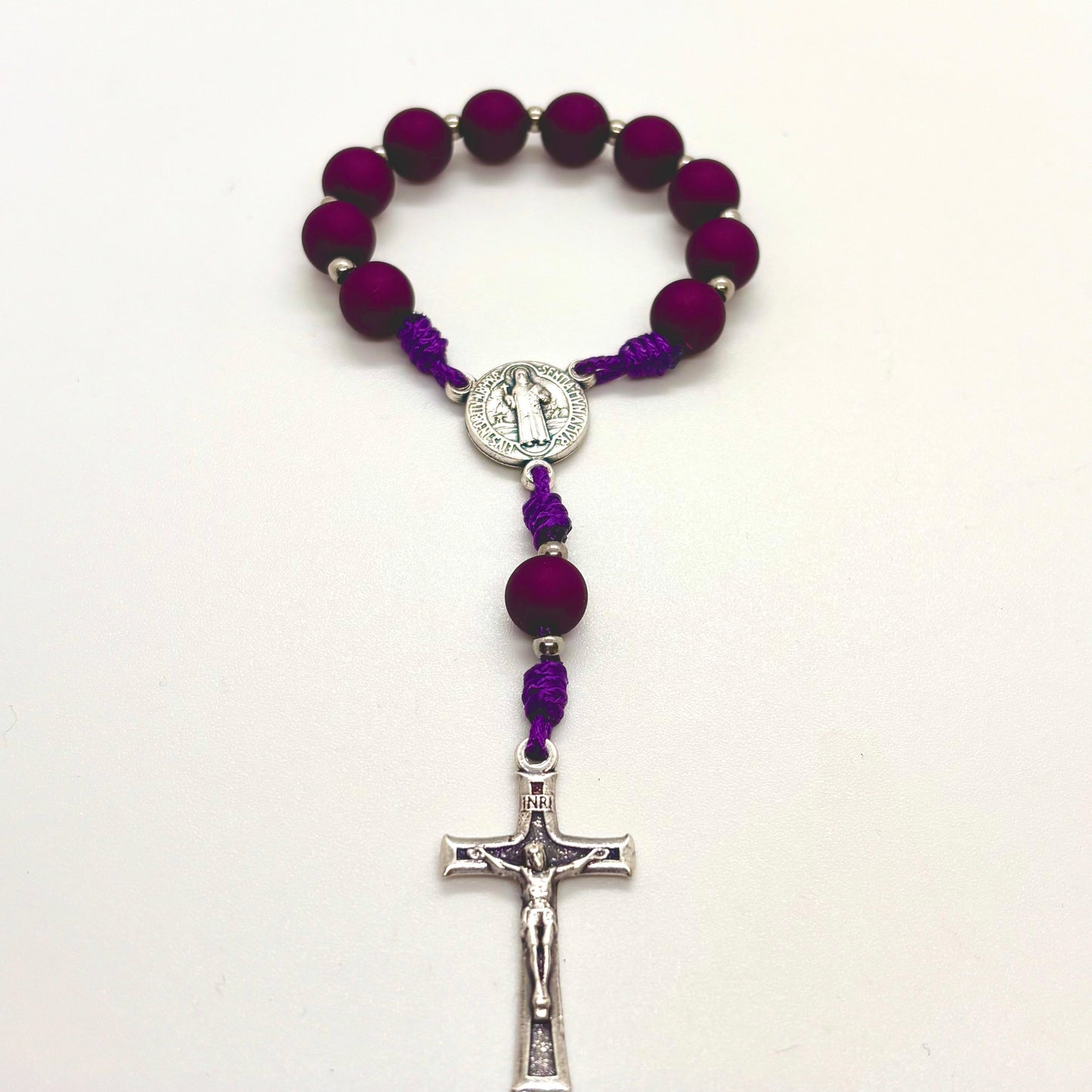 Rosario decina con medaglia San Benedetto