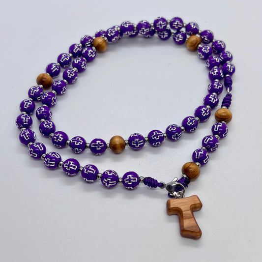 Collana/Rosario con Croce Tau