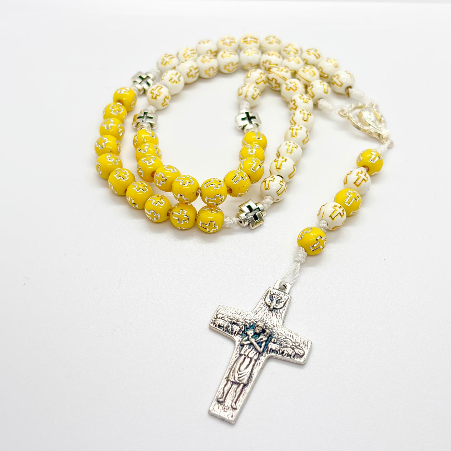 Rosario in corda Croce del buon Pastore (Papa Francesco)