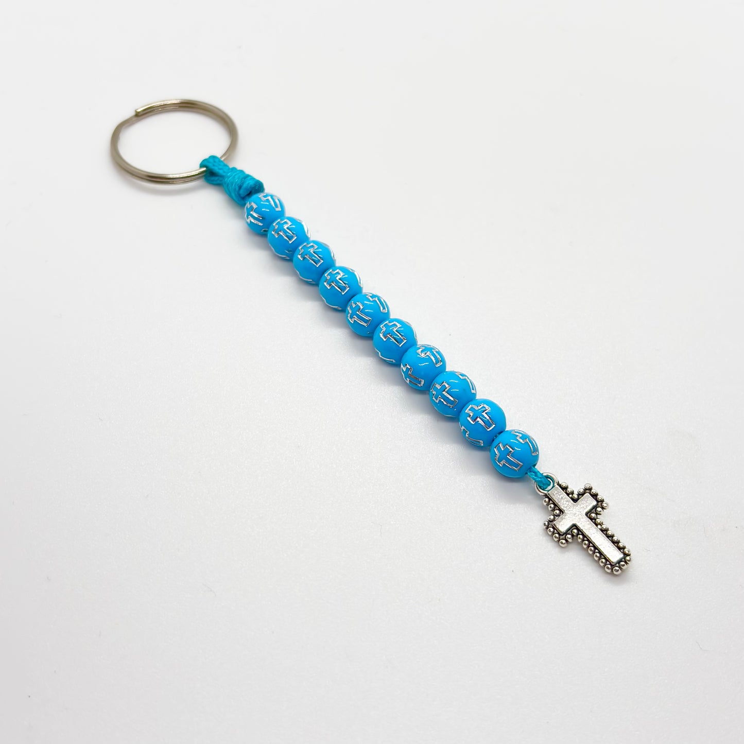 Portachiavi - Decina con incisione (colori vari)