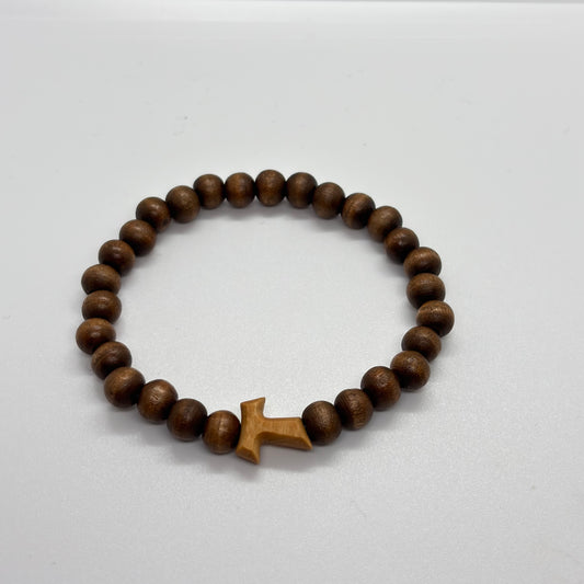 Bracciale in legno con tau
