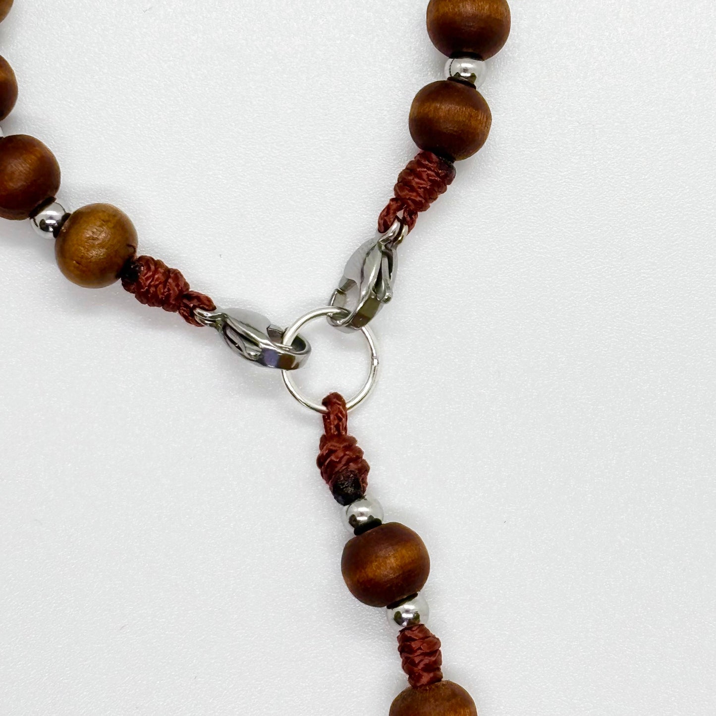 Rosario in legno - Indossabile