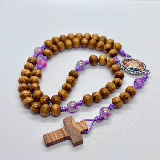 Rosario in Legno - Firenze (viola)