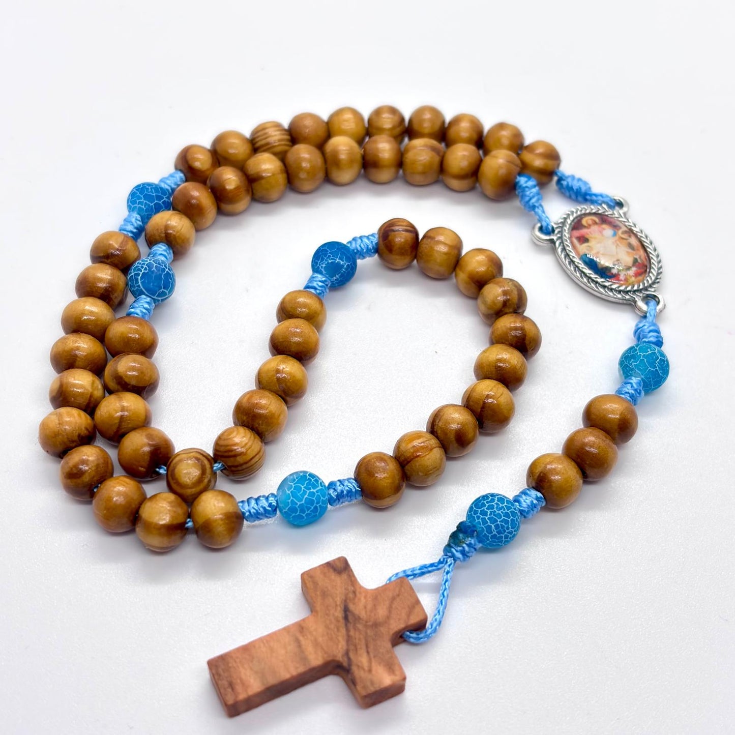 Rosario in Legno - Firenze (blu)